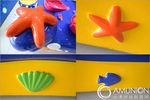 海洋鱼池儿童游乐设备海洋生物装饰